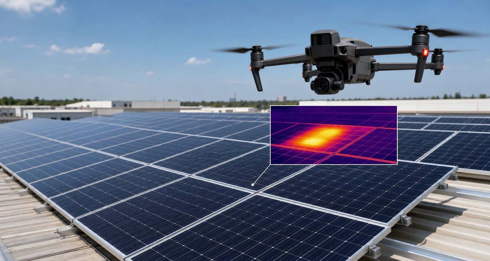 Termowizja instalacji PV z drona jako uzupełnienie pomiarów elektrycznych